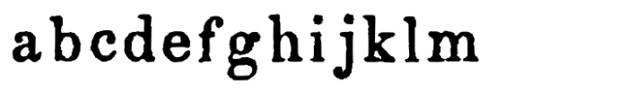 R H Horne Orion Regular FONT