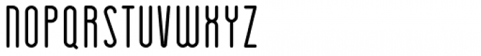 Rétrospectif Faible Font UPPERCASE