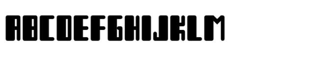 R21 hSq Demo Font UPPERCASE