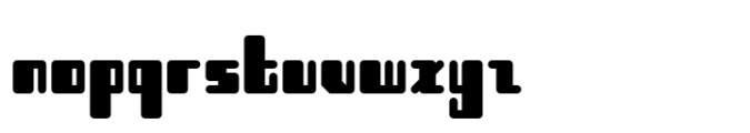 R21 hSq Demo Font LOWERCASE