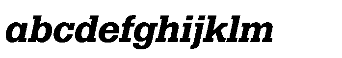 R41 Dattilo Extrabold Italic FONT
