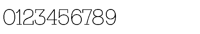 R41 Dattilo Extralight Font OTHER CHARS