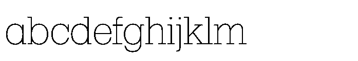 R41 Dattilo Extralight FONT