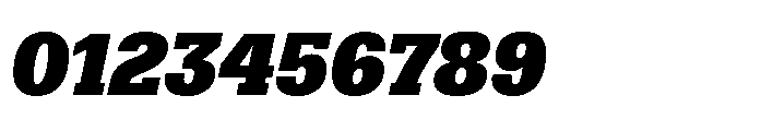 R41 Dattilo Heavy Italic Font OTHER CHARS