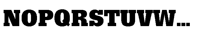 R41 Dattilo Heavy Font UPPERCASE