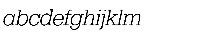R41 Dattilo Light Italic FONT