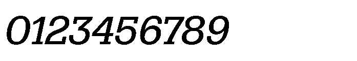 R41 Dattilo Medium Italic Font OTHER CHARS