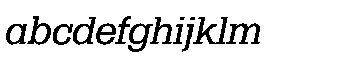 R41 Dattilo Medium Italic FONT