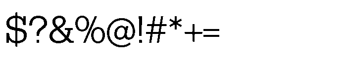 R41 Dattilo Regular Font OTHER CHARS