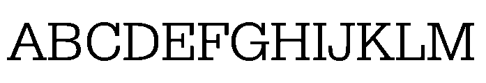 R41 Dattilo Regular Font UPPERCASE