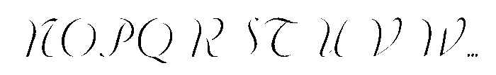 R41 Donatello Font UPPERCASE