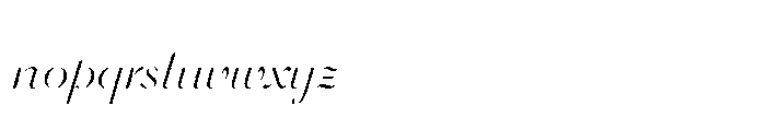 R41 Donatello Font LOWERCASE