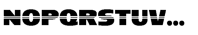 R41 Equator Font LOWERCASE