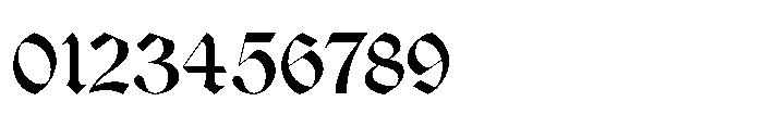 R41 Gotico Initials Font OTHER CHARS