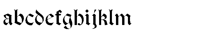R41 Gotico Initials FONT