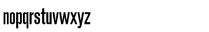 R41 Monza Bold Font LOWERCASE