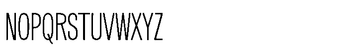 R41 Monza Light Font UPPERCASE