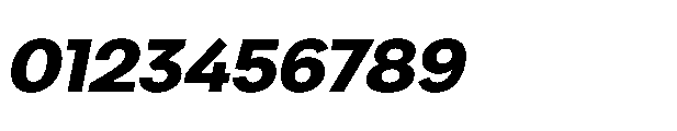 R41 Olympia Extra Bold Italic Font OTHER CHARS