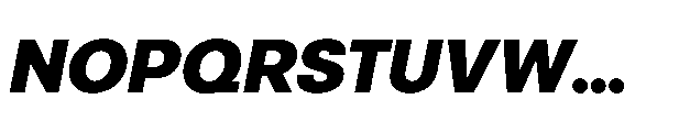 R41 Olympia Extra Bold Italic Font UPPERCASE