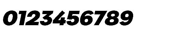 R41 Olympia Heavy Italic Font OTHER CHARS
