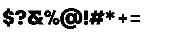 R41 Olympia Heavy Font OTHER CHARS