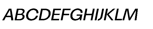 R41 Olympia Italic Font UPPERCASE
