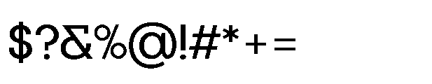 R41 Olympia VF Font OTHER CHARS