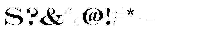 R41 Orlando Font OTHER CHARS