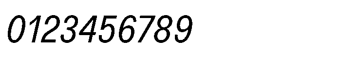 R41 Recta Book Italic Font OTHER CHARS