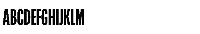 R41 Recta Comp Bold Font UPPERCASE