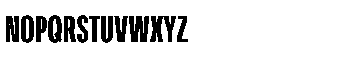 R41 Recta Comp Heavy Font UPPERCASE