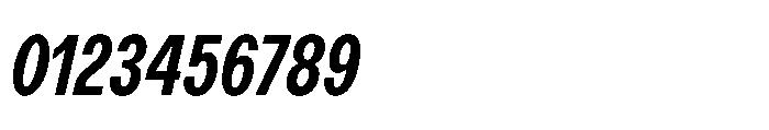 R41 Recta Condensed Bold Ital Font OTHER CHARS