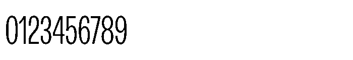 R41 Recta Condensed Light Font OTHER CHARS