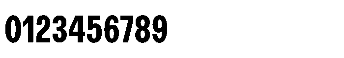 R41 Recta Condensed XBold Font OTHER CHARS