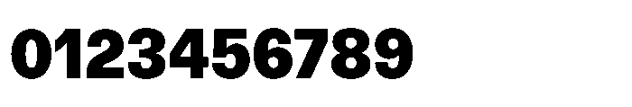 R41 Recta Heavy Font OTHER CHARS