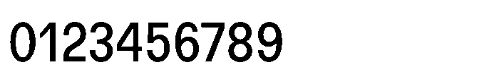 R41 Recta Regular Font OTHER CHARS
