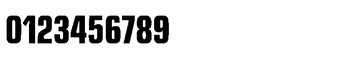 R41 Roboticon Bold Condensed Font OTHER CHARS