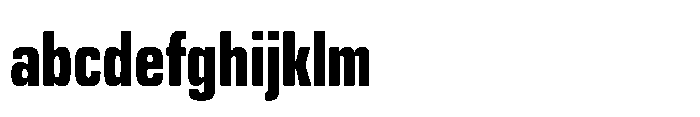 R41 Roboticon Bold Condensed FONT