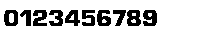 R41 Roboticon Bold Font OTHER CHARS