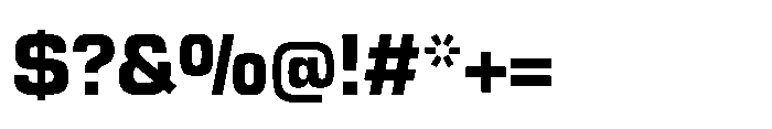 R41 Roboticon Bold Font OTHER CHARS