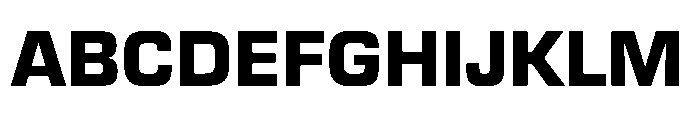 R41 Roboticon Bold Font UPPERCASE
