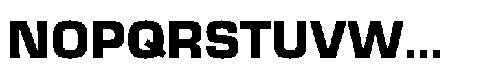 R41 Roboticon Bold Font UPPERCASE