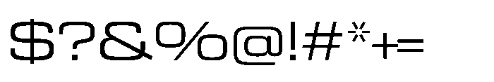 R41 Roboticon Extended Font OTHER CHARS