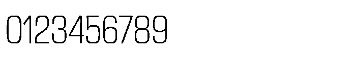 R41 Roboticon Light Condensed Font OTHER CHARS