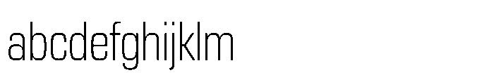 R41 Roboticon Light Condensed FONT
