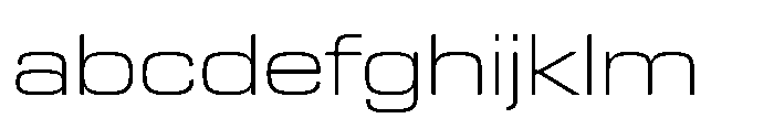 R41 Roboticon Light Extended FONT