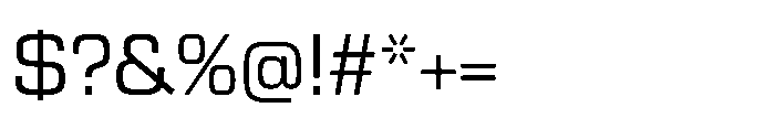 R41 Roboticon Regular Font OTHER CHARS