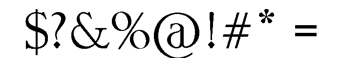 R74_Dingbat attak Font OTHER CHARS