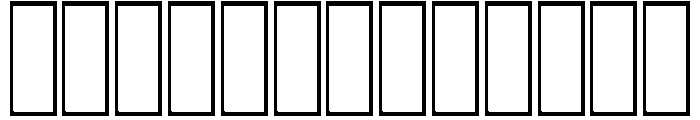 Raqami Regular Font UPPERCASE