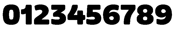 Ravals Heavy Font OTHER CHARS